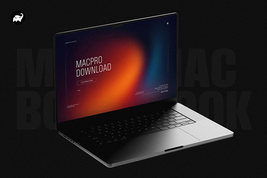 1款MacBook智能设备笔记本电脑UI屏幕场景样机mockup素材模版-第Y0072期-